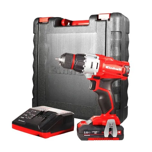 Parafusadeira/Furadeira 18V à Bateria 2.0Ah com Maleta Einhell TE-CD 18/2 Li