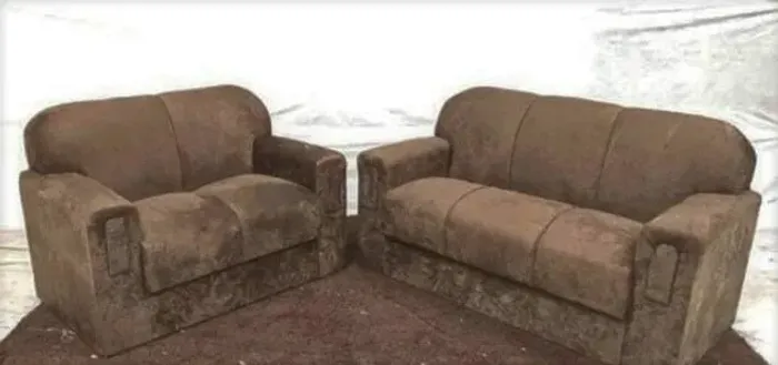 Sofá Conjunto Xa 2 x 3 Lugares Marrom Até 12x S/ Juros