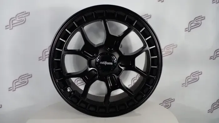  Rodas Rotiform ZMO-M Preto Semi-Brilho 5x112 - 19x8,5