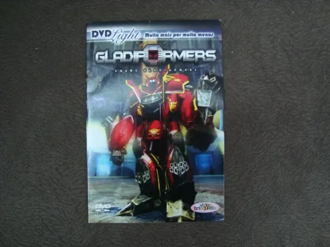 Dvd Gladiformers Robôs Gigantes Gladiadores Dublado Original