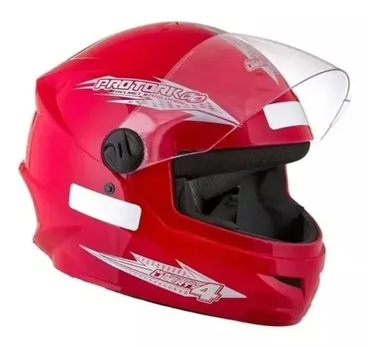 Capacete Pro Tork New Liberty 4 Vermelho (Entrega Grátis)