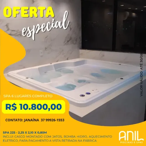 Ja - Spa de hidromassagem - modelo luxo
