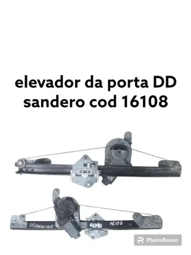 Elevador do vidro dianteiro direito Renault Sandero