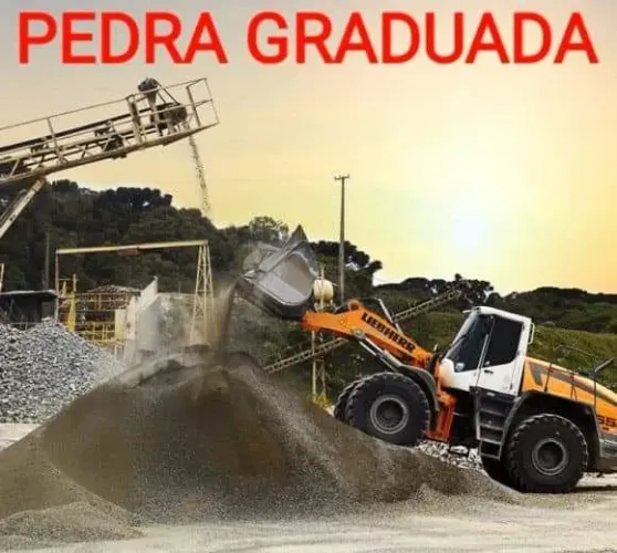 Pedra graduada carga 14metros R$1.259.00
