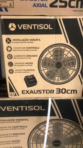 Exaustor Ventisol 30cm - Novo