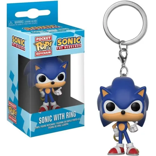 Chaveiro Funko Pop Sonic The Hedgehog