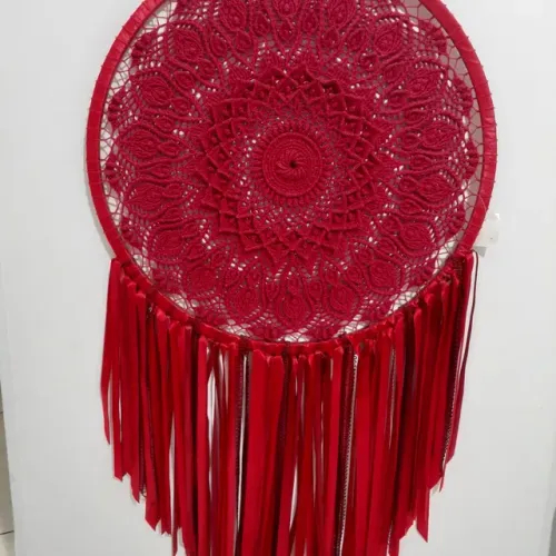 Mandala em crochê 