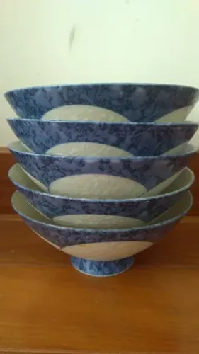 Tigelas de porcelana japonesa para missoshiro