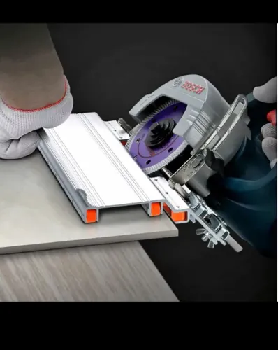 Guia 45 graus porcelanato - Bosch, Makita, Dewalt 