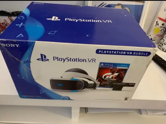 Psvr1 Com Moves, Câmera Com Adaptador Para Ps5