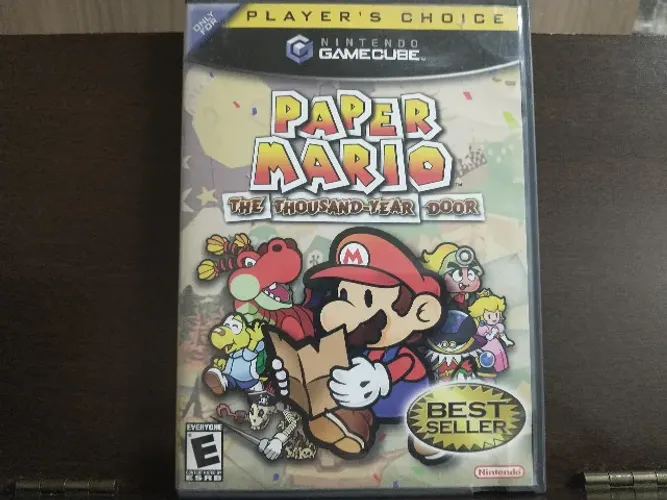 Paper Mario The Thousand Year Door Nintendo Gamecube Original
