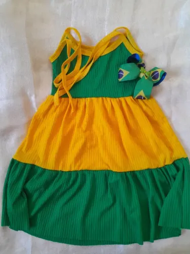 Vestido infantil e adulto M