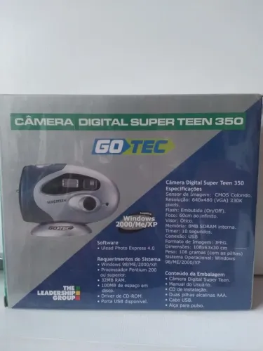 Câmera Digital Go-Tec Super Teen 350 - 640x480 pixels - 8MB SDRAM