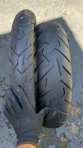 Par pneu usado Metzeler Tourance Next 150/70-17 90/90-21
