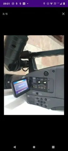 Câmera de Vídeo Profissional