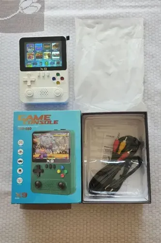 Portátil X9 32G Lotado Jogos Tela 3.5 Bateria 6000mAh Novo Aberto Apenas para teste