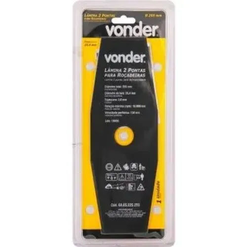 Lâmina 2 pontas p/roçadeiras ( Vonder )