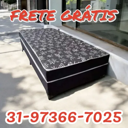 CAMA BOX SOLTEIRO / IMPERDÍVEL / ENTREGA GRÁTIS 