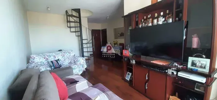Cobertura à venda, 3 quartos, 2 vagas, Rio Comprido - RIO DE JANEIRO/RJ