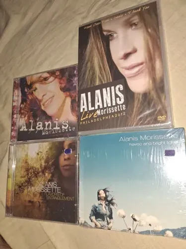 Lote Cds lacrados Alanis Morissette Havoc and bright light