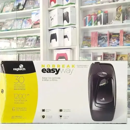 NOBREAK Ragtech Easyway 1200VA proteja seu videogame