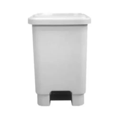 Lixeira com Pedal 100 Litros Branca