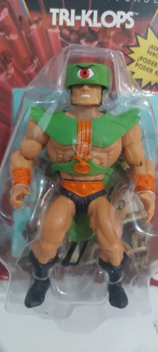 Boneco Tri-Klops He Man - Figura de Ação Masters of the Universe