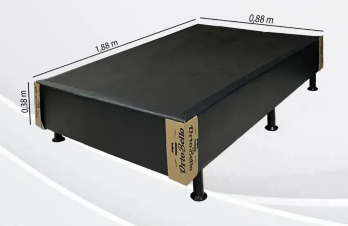 Base Box Solteiro Blindada Pronta Entrega