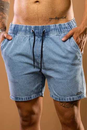 Short Jeans Marmorizado premium