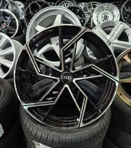 Jogo de rodas SPIIDO EXCLUSIVAS Audi RS7 aro 19 -  5x112 - Serve toda linha audi