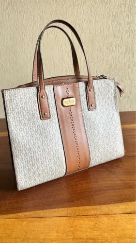 Bolsa Feminina de Ombro Marrom Victor Hugo