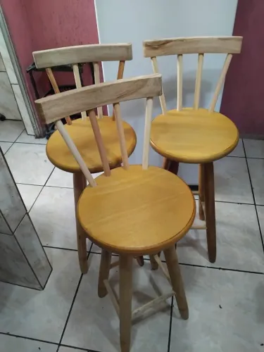 kit 3 banquetas