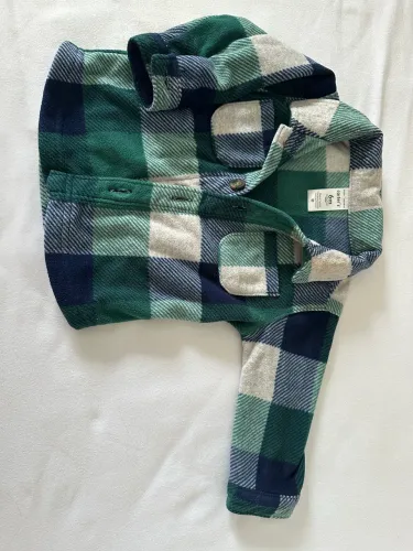Camisa flanela bebê Carters
