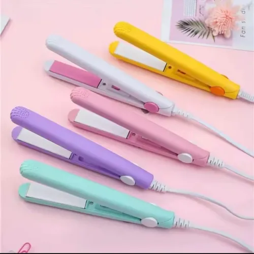Mini Chapinha Prancha De Bolsa Bivolt<br>Portátil<br>Cabelo<br>A