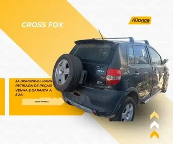 Sucata Cross Fox. Ja disponivel para retiradas de peças