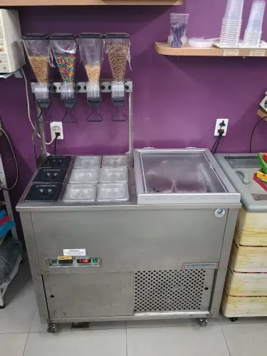 Balcão Preparo Açaí Inox Super Mix