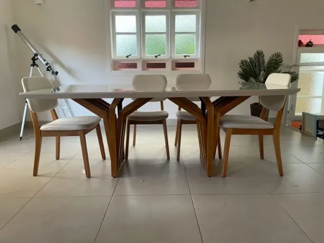Mesa Alto Padrão 2,00 x 1,00 Sem Cadeira NOVO ÚLTIMA PEÇA