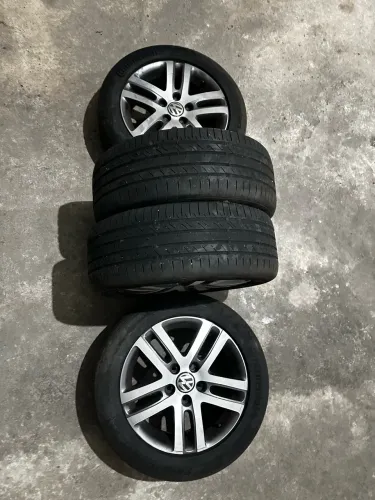 Roda Jetta Liga Leve Atlanta Aro 16 Original Volkswagen