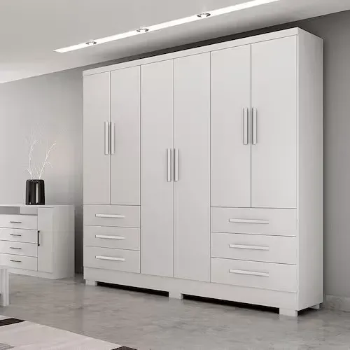 Guarda Roupa Solteiro C/6Portas 6Gavetas1.80M. Produto Novo Direto de Fábrica P/Sua Casa
