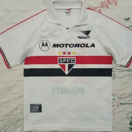 Camisa Original 2000 São Paulo FC Penalty Branca Veste P/M