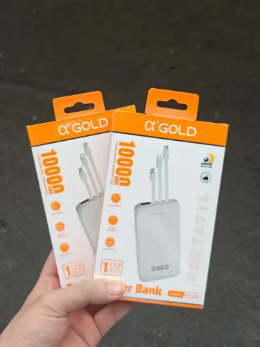 Carregador portátil 10.000 aGold - entrega em slz e região