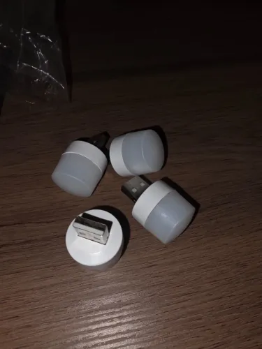 Mini Luminária USB - 4 unidades