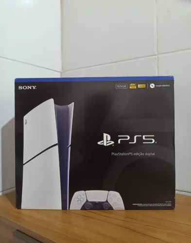 Ps5 5 Slim Digital - 825GB - Modelo 2025 Lacrado + Nota Fiscal! ?
