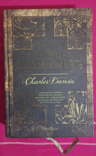 A origem das espécies: Charles Darwin - Capa Dura