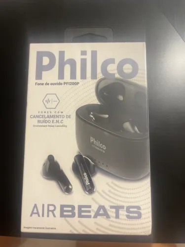 FONE DE OUVIDO SEM FIO PHILCO. (Lacrado)