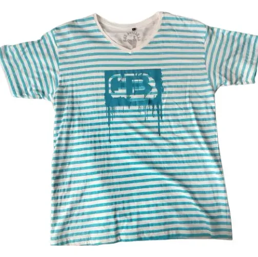 Camisa Hot Buttered (HB) Listrada Tamanho: P