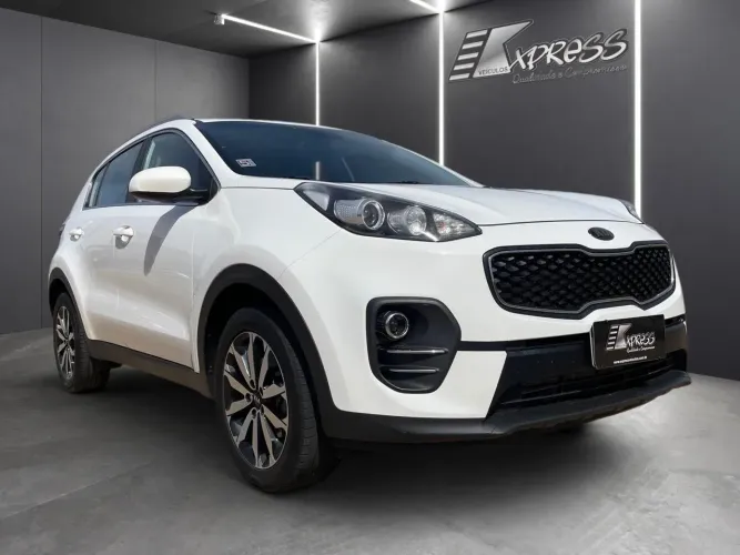 KIA SPORTAGE 2.0 LX 4X2 16V FLEX 4P AUTOMÁTICO BRANCO 2018