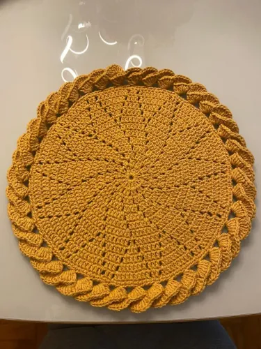 Jogo americano de creche com 6 peças