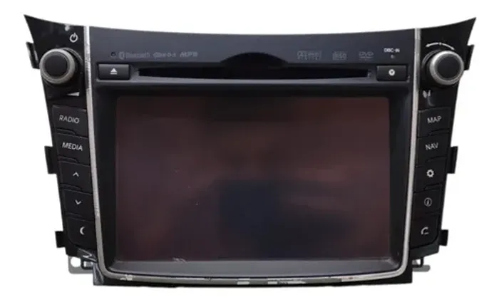 Central Tela Multimidia Hyundai I30 1.8 2015 Med61911202