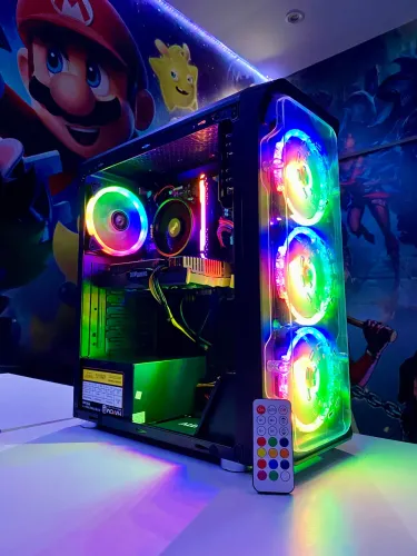 PC Gamer TOP Ryzen 5 5500, RTX2060, 16GB - Em até 18x / Loja Física